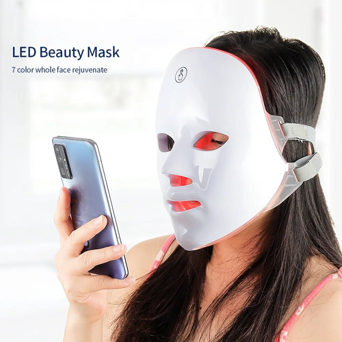 7-Color LED Light Therapy Face Mask | Professional Skin Rejuvenation